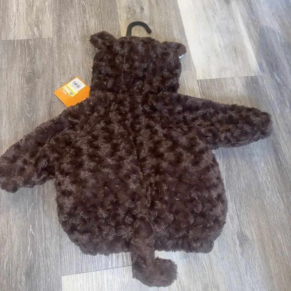 Hyde and Eek Boutique Infant Monkey Costume Pullover Size 6-12 Months